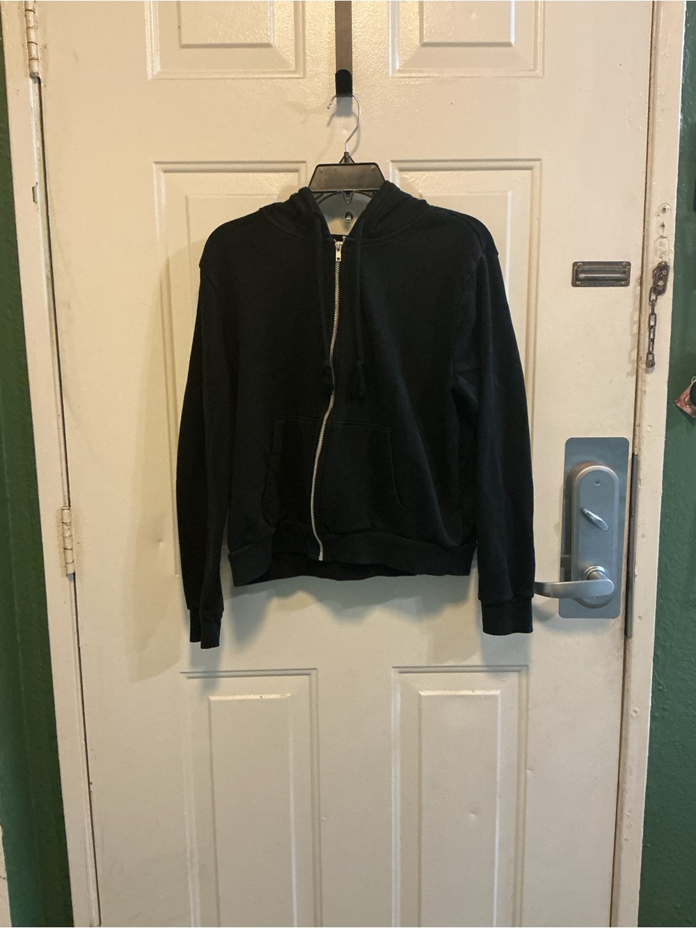 Divided Black Zip-Up Hoodie Sweater